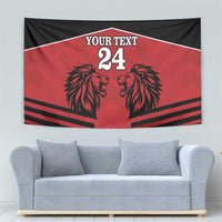 Custom Kenya Rugby Tapestry African Lion Unique Style - Wonder Print Shop