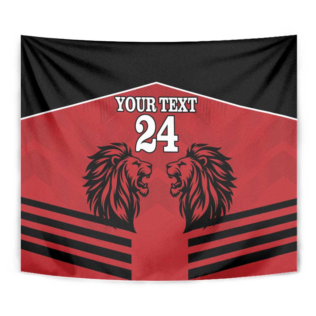 Custom Kenya Rugby Tapestry African Lion Unique Style - Wonder Print Shop