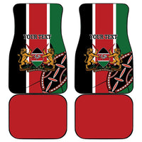 Personalized Kenya Independence Day Car Mats Let Us All Pull Together - Wonder Print Shop