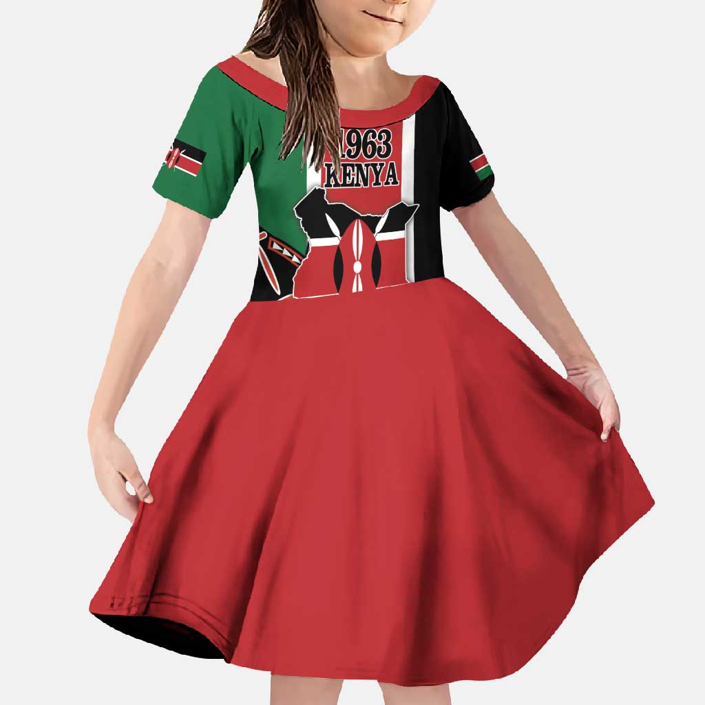 Personalized Kenya Independence Day Family Matching Summer Maxi Dress and Hawaiian Shirt Let Us All Pull Together - Wonder Print Shop