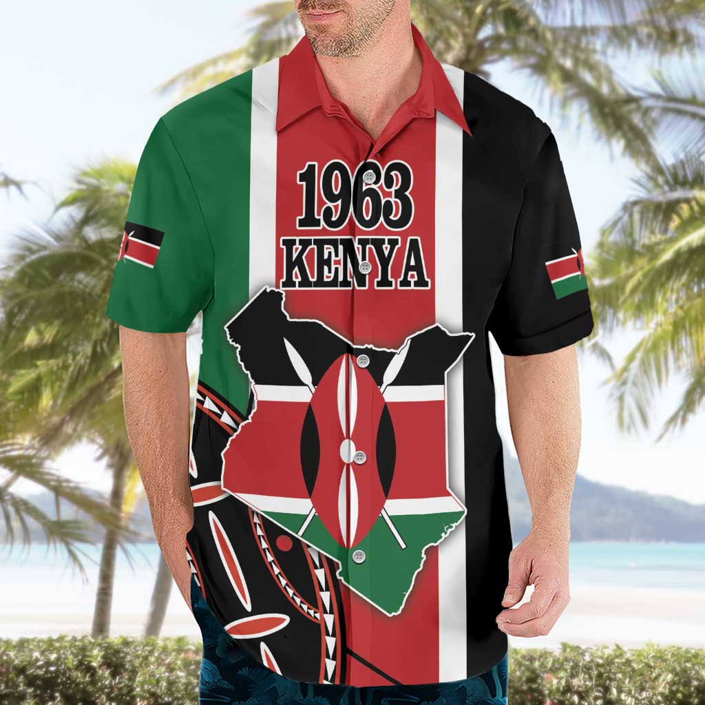 Personalized Kenya Independence Day Hawaiian Shirt Let Us All Pull Together - Wonder Print Shop