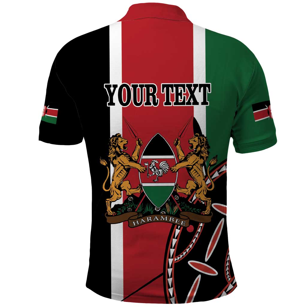 Personalized Kenya Independence Day Polo Shirt Let Us All Pull Together - Wonder Print Shop