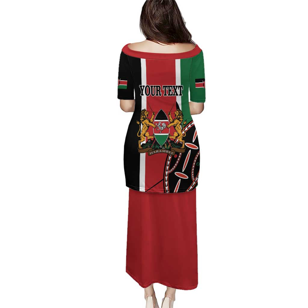 Personalized Kenya Independence Day Puletasi Let Us All Pull Together - Wonder Print Shop