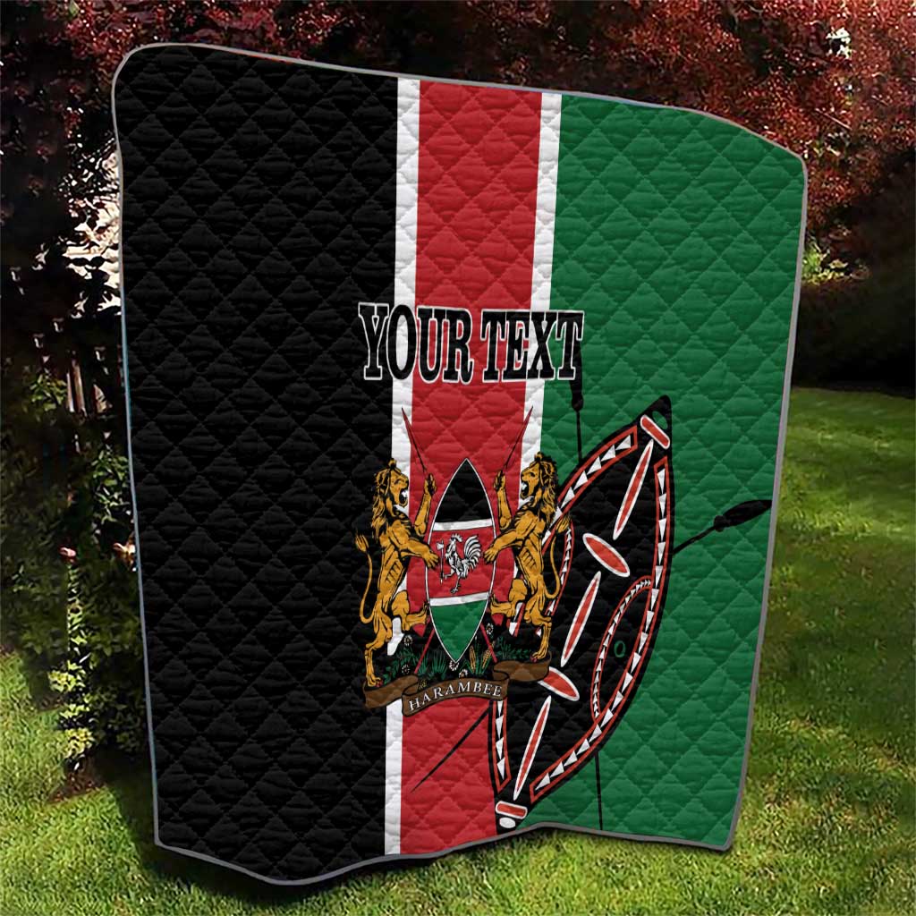 Personalized Kenya Independence Day Quilt Let Us All Pull Together - Wonder Print Shop