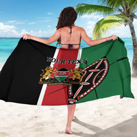 Personalized Kenya Independence Day Sarong Let Us All Pull Together - Wonder Print Shop
