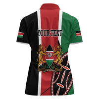 Personalized Kenya Independence Day Women Polo Shirt Let Us All Pull Together - Wonder Print Shop
