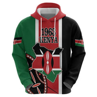 Personalized Kenya Independence Day Zip Hoodie Let Us All Pull Together - Wonder Print Shop