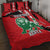 Personalized Kenya Independence Day Quilt Bed Set Angry Lion - Happy Jamhuri Day 1963 - Wonder Print Shop