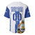 Custom Honduras Football Baseball Jersey Los Catrachos Grunge Style - Wonder Print Shop