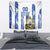 Custom Honduras Football Tapestry Los Catrachos Grunge Style - Wonder Print Shop