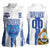 Custom Honduras Football Women Sleeveless Polo Shirt Los Catrachos Grunge Style - Wonder Print Shop