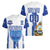 Custom Honduras Football Women V-Neck T-Shirt Los Catrachos Grunge Style - Wonder Print Shop