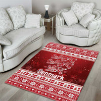 Denmark Christmas Area Rug Three Danish Lions - Wonder Print Shop