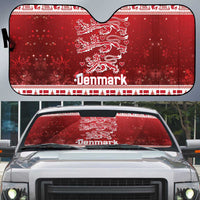 Denmark Christmas Auto Sun Shade Three Danish Lions - Wonder Print Shop