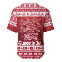 Denmark Christmas Baseball Jersey Three Danish Lions - Wonder Print Shop