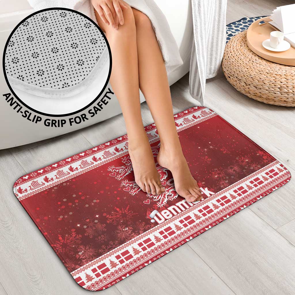 Denmark Christmas Bathroom Set Three Danish Lions - Wonder Print Shop