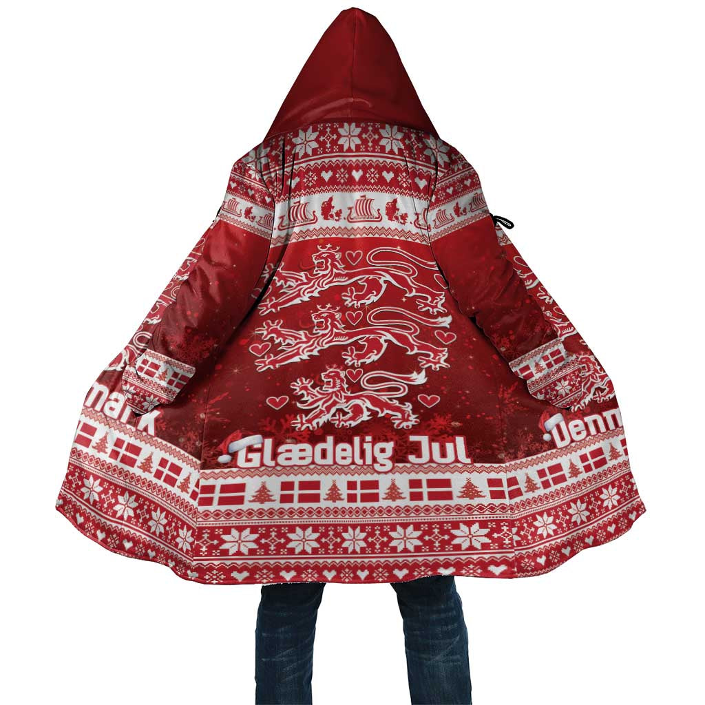 Denmark Christmas Cloak Three Danish Lions - Wonder Print Shop