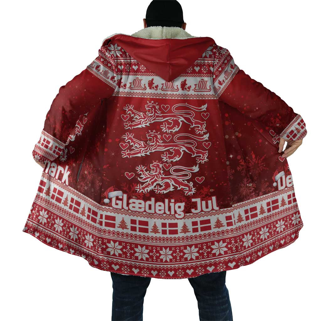 Denmark Christmas Cloak Three Danish Lions - Wonder Print Shop