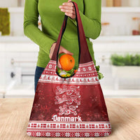 Denmark Christmas Grocery Bag Three Danish Lions - Wonder Print Shop