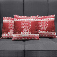 Denmark Christmas Pillow Cover Three Danish Lions - Wonder Print Shop