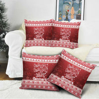 Denmark Christmas Pillow Cover Three Danish Lions - Wonder Print Shop
