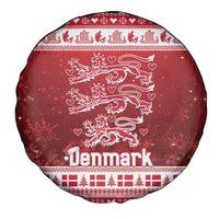 Denmark Christmas Spare Tire Cover Three Danish Lions - Wonder Print Shop