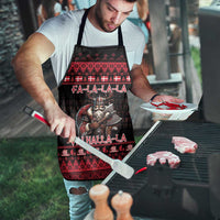 Denmark Santa Viking Christmas Apron Julemanden Goes Viking - Wonder Print Shop