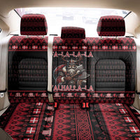 Denmark Santa Viking Christmas Back Car Seat Cover Julemanden Goes Viking - Wonder Print Shop
