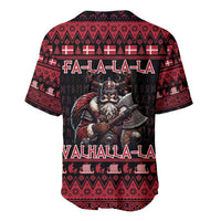 Denmark Santa Viking Christmas Baseball Jersey Julemanden Goes Viking - Wonder Print Shop