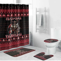 Denmark Santa Viking Christmas Bathroom Set Julemanden Goes Viking - Wonder Print Shop