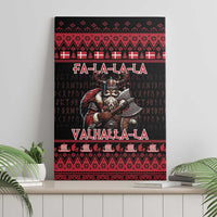 Denmark Santa Viking Christmas Canvas Wall Art Julemanden Goes Viking - Wonder Print Shop