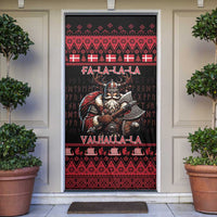 Denmark Santa Viking Christmas Door Cover Julemanden Goes Viking - Wonder Print Shop