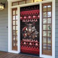 Denmark Santa Viking Christmas Door Cover Julemanden Goes Viking - Wonder Print Shop