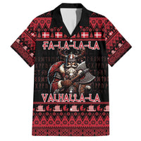 Denmark Santa Viking Christmas Family Matching Puletasi and Hawaiian Shirt Julemanden Goes Viking - Wonder Print Shop