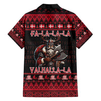 Denmark Santa Viking Christmas Hawaiian Shirt Julemanden Goes Viking - Wonder Print Shop