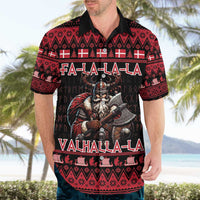 Denmark Santa Viking Christmas Hawaiian Shirt Julemanden Goes Viking - Wonder Print Shop