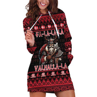 Denmark Santa Viking Christmas Hoodie Dress Julemanden Goes Viking - Wonder Print Shop