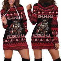 Denmark Santa Viking Christmas Hoodie Dress Julemanden Goes Viking - Wonder Print Shop