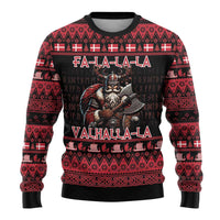 Denmark Santa Viking Christmas Ugly Christmas Sweater Julemanden Goes Viking - Wonder Print Shop