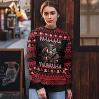 Denmark Santa Viking Christmas Ugly Christmas Sweater Julemanden Goes Viking - Wonder Print Shop