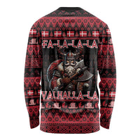 Denmark Santa Viking Christmas Long Sleeve Shirt Julemanden Goes Viking - Wonder Print Shop