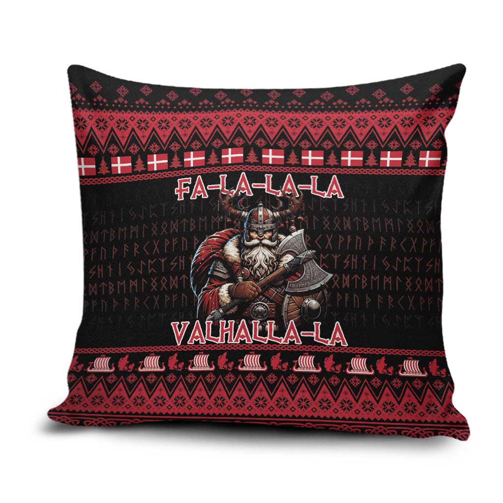 Denmark Santa Viking Christmas Pillow Cover Julemanden Goes Viking - Wonder Print Shop
