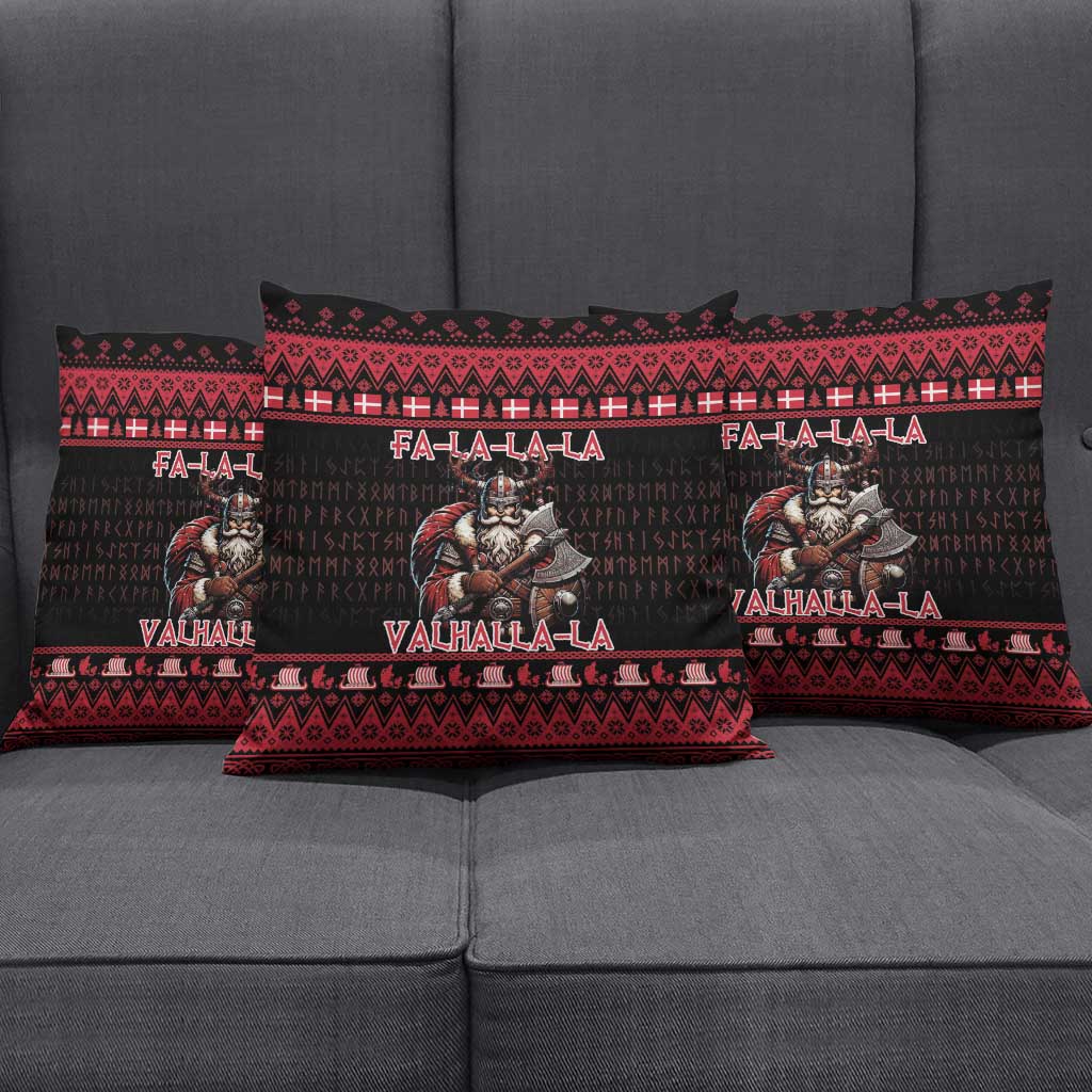 Denmark Santa Viking Christmas Pillow Cover Julemanden Goes Viking - Wonder Print Shop