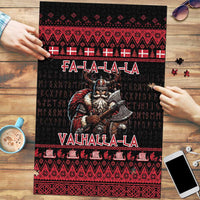 Denmark Santa Viking Christmas Puzzle Julemanden Goes Viking - Wonder Print Shop