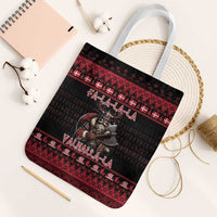 Denmark Santa Viking Christmas Tote Bag Julemanden Goes Viking - Wonder Print Shop