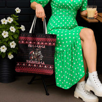 Denmark Santa Viking Christmas Tote Bag Julemanden Goes Viking - Wonder Print Shop