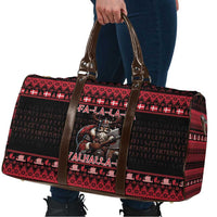 Denmark Santa Viking Christmas Travel Bag Julemanden Goes Viking - Wonder Print Shop