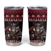 Denmark Santa Viking Christmas Tumbler Cup Julemanden Goes Viking - Wonder Print Shop