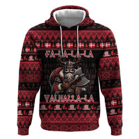 Denmark Santa Viking Christmas Zip Hoodie Julemanden Goes Viking - Wonder Print Shop