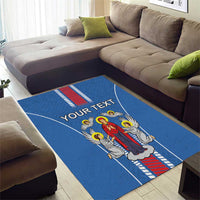 Personalized Belarus Area Rug Coat Of Arms Minsk Capital